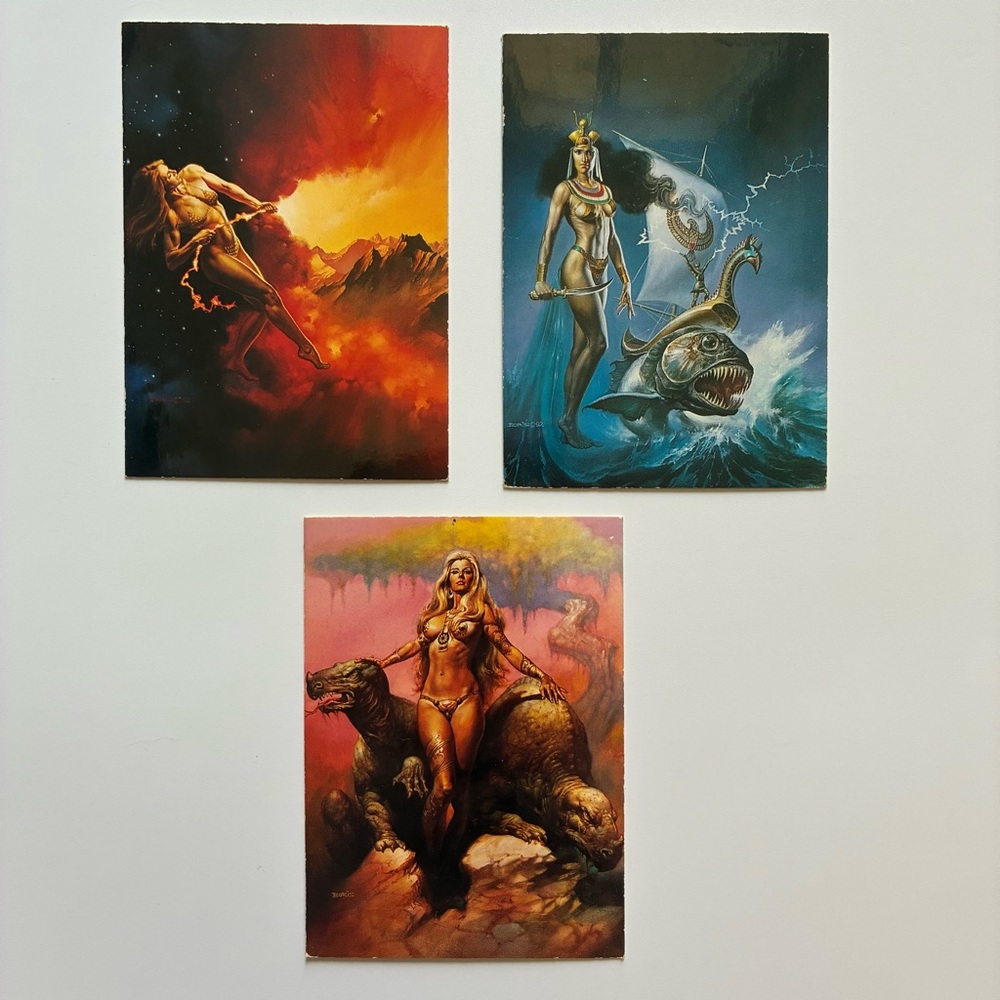 VTG 1994 Comic Images Boris 4‎ Magnificent Myths Trading Cards Lot of 3